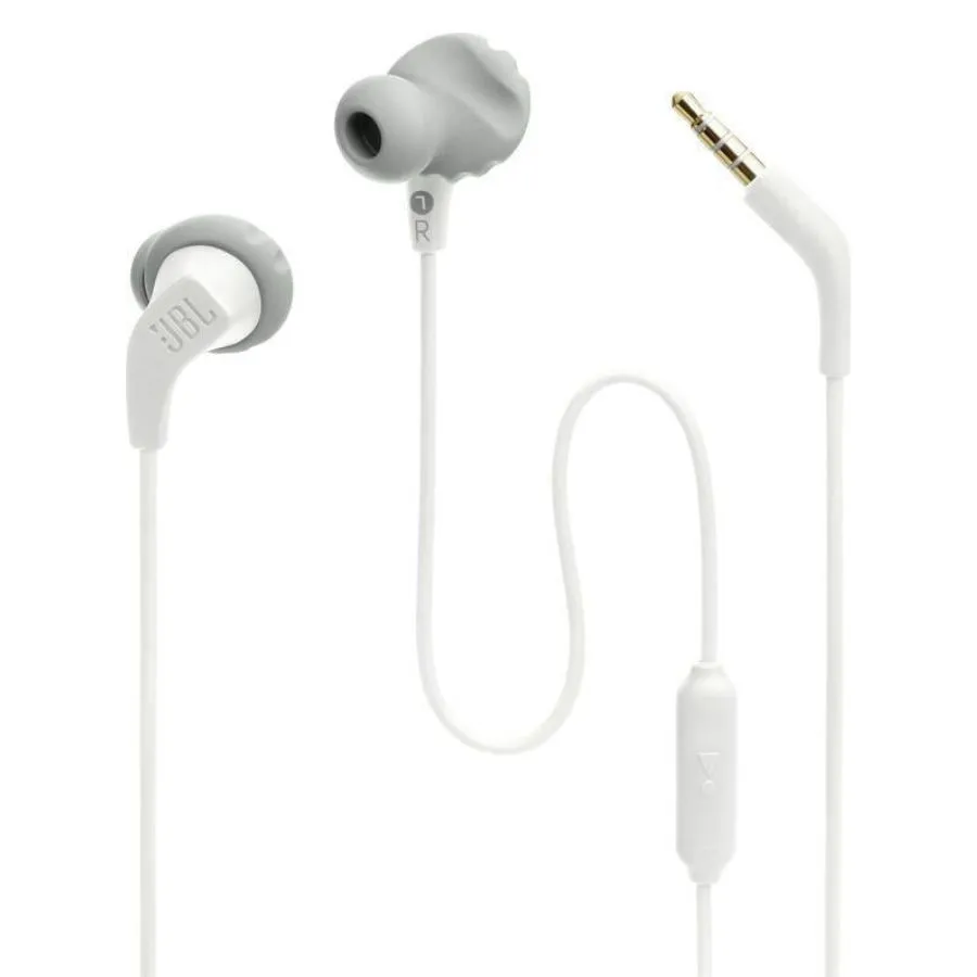 Ενσύρματα Ακουστικά JBL Endurance RUN 2 In-Ear Sport Headphones One Button Control Mic (άσπρο)