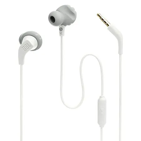 Ενσύρματα Ακουστικά JBL Endurance RUN 2 In-Ear Sport Headphones One Button Control Mic (άσπρο)