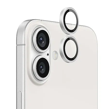 Camera Lens για iPhone 16  / 16 Plus (άσπρο)