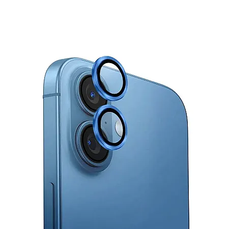 Camera Lens για iPhone 16  / 16 Plus (μπλε)