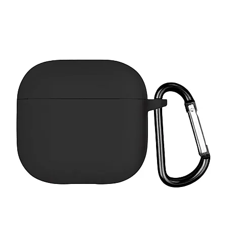 Θήκη για Airpods 4 Σιλικόνης (μαύρο)