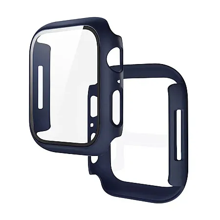 Θήκη για Apple Watch 10 46mm Cover Tempered Glass (μπλε)