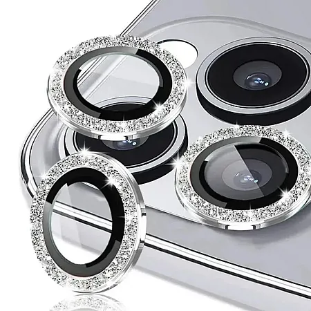 Camera Lens with strass for iPhone 16 / 16 Plus