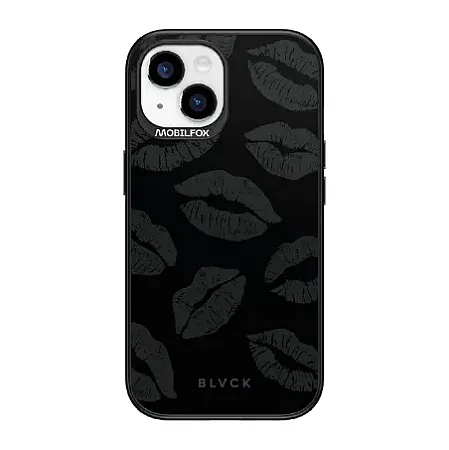 Θήκη για iPhone 16 Mobilfox Dark Lips Full-Shock (μαύρο)