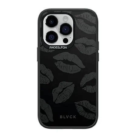 Θήκη για iPhone 14 Pro Mobilfox Dark Lips Full-Shock (μαύρο)