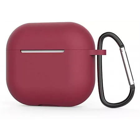Θήκη για Airpods 4 Σιλικόνης (Μαρόν)