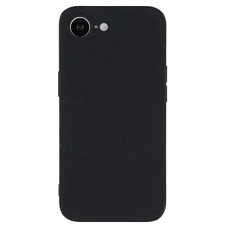 Θήκη για iPhone 16e Σιλικόνης TPU Soft Touch (Μαύρο)