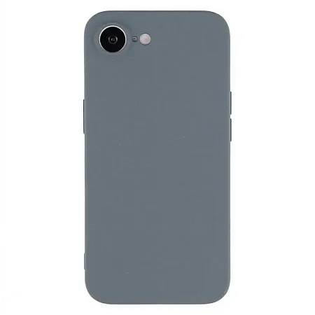 Θήκη για iPhone 16e Σιλικόνης TPU Soft Touch (Γκρι)