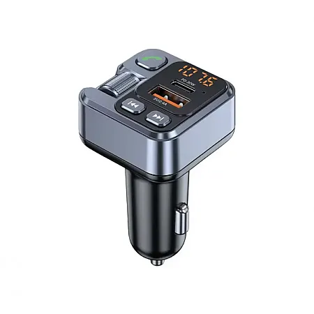 Fm Transmitter T16 5.1 Lossless Car MP3 Player PD30W Fast Charging + 2.4AAUX Play
