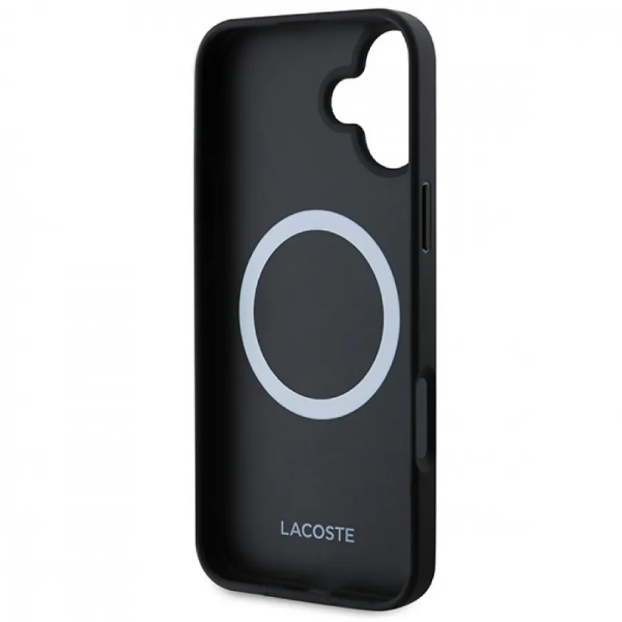 Θήκη για Iphone 16 Lacoste Blend Monogram Magsafe  (Μαύρο-LCHMP16SPIGK)