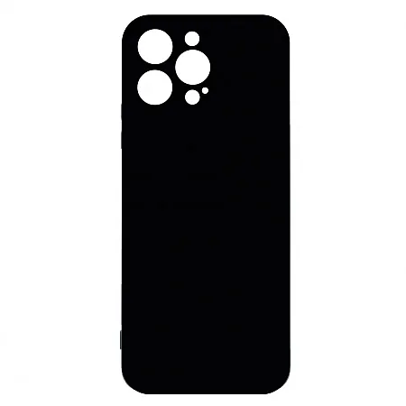 Θήκη για iPhone 12 Pro Σιλικόνης TPU Soft Touch (Μαύρο)