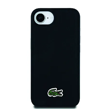Θήκη για Iphone 16e Lacoste Woven Iconic Petit Pique Magsafe (Μαύρο-LCHMPSE4PVCK)