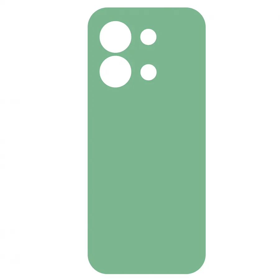 Θήκη για Xiaomi Redmi Note 13 4G Σιλικόνης TPU Soft Touch (Βεραμάν)