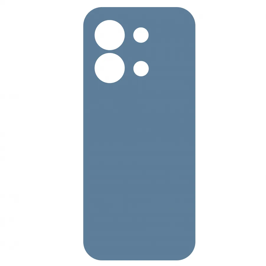 Θήκη για Xiaomi Redmi Note 13 5G Σιλικόνης TPU Soft Touch (Ραφ)