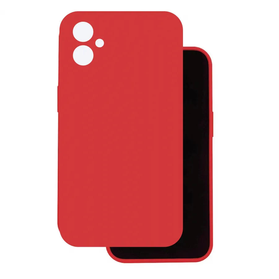 Θήκη για iPhone 17 Σιλικόνης TPU Soft Touch (Κόκκινο)