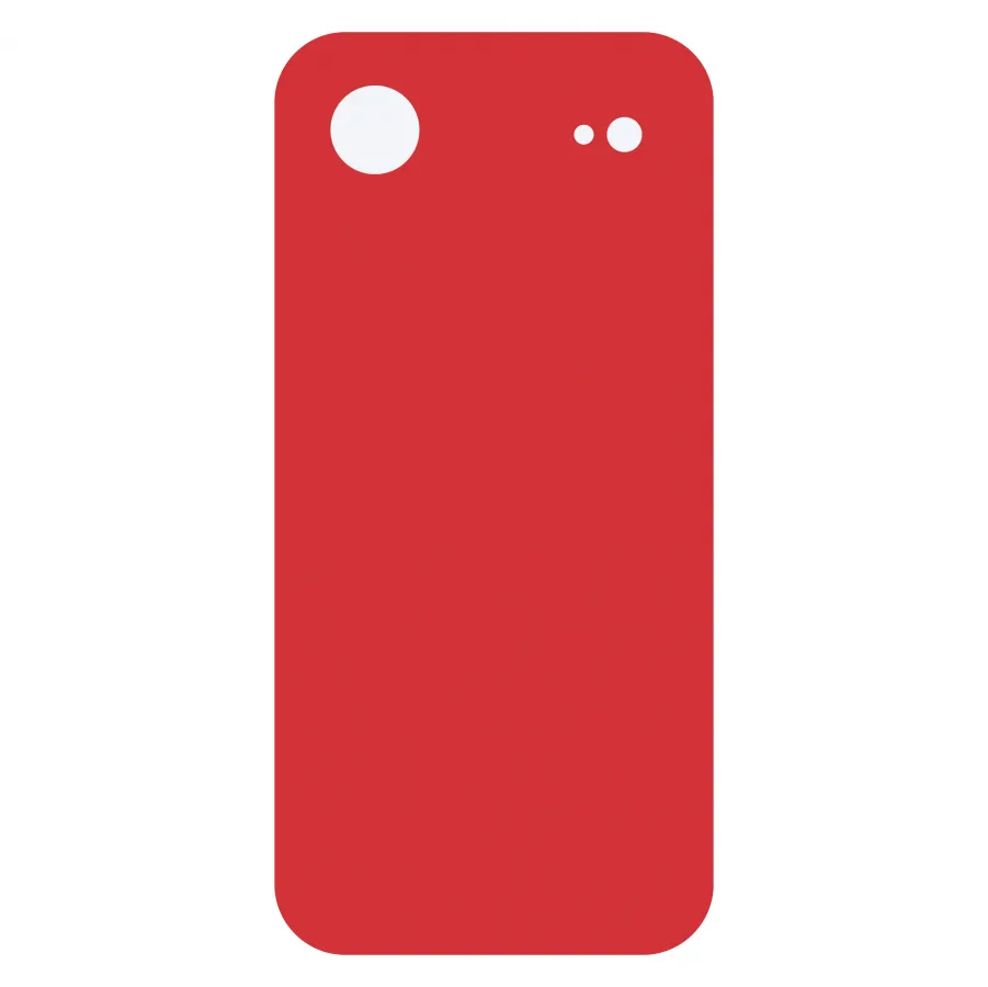 Θήκη για iPhone Air Σιλικόνης TPU Soft Touch (Κόκκινο)
