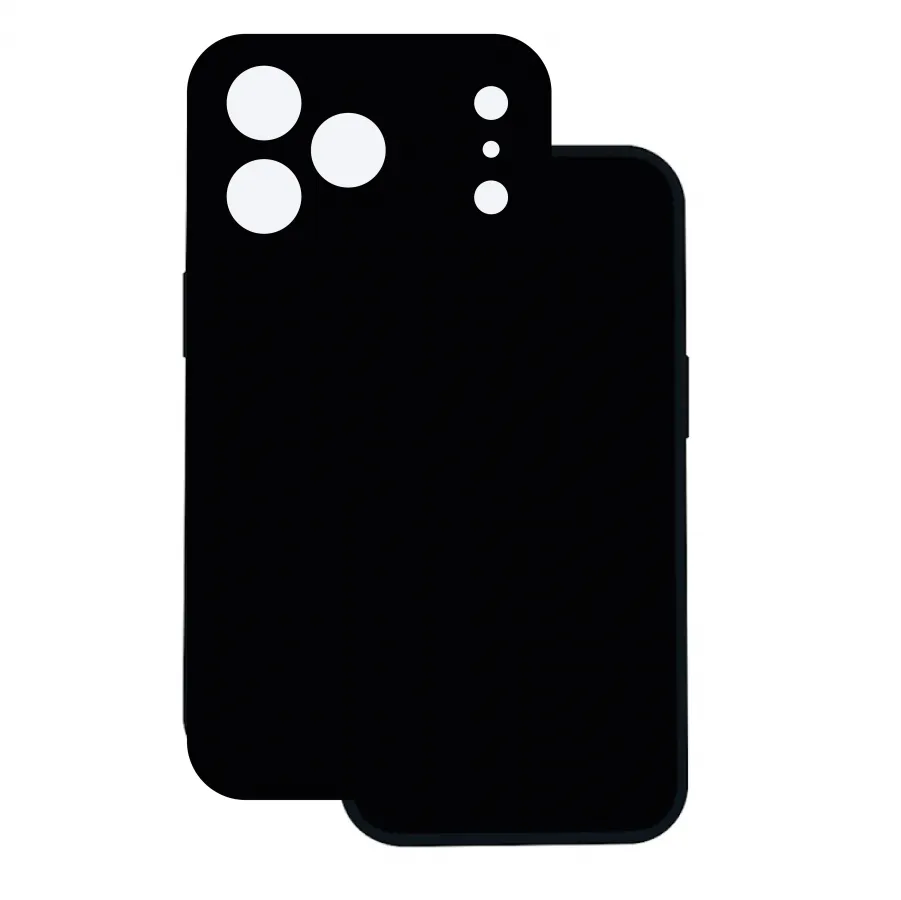 Θήκη για iPhone 17 Pro Σιλικόνης TPU Soft Touch (Μαύρο)