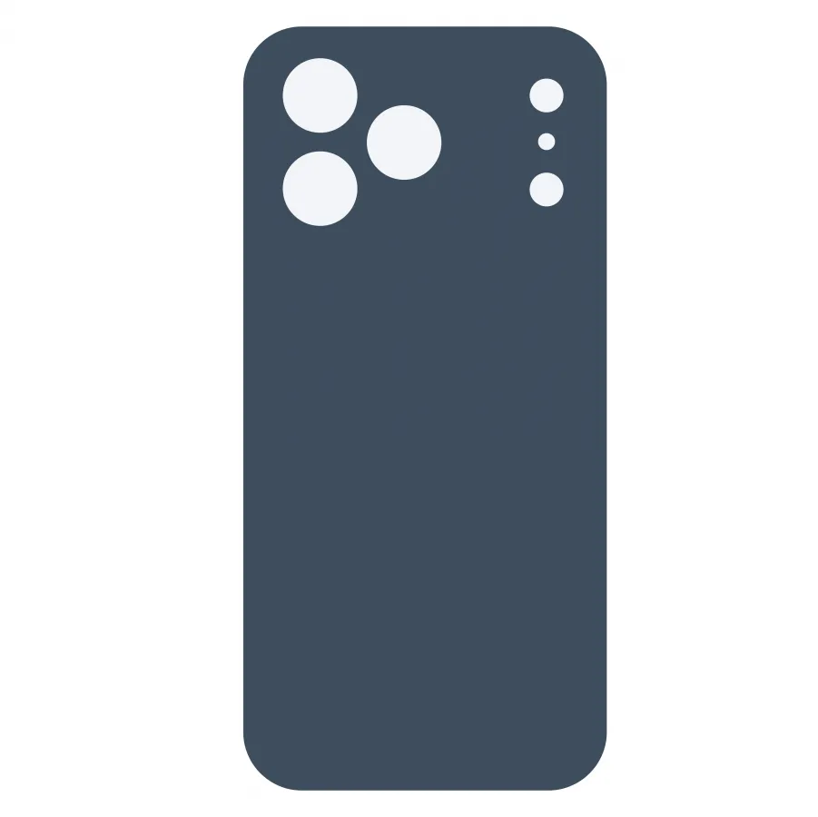 Θήκη για iPhone 17 Pro Max Σιλικόνης TPU Soft Touch (Μπλε)