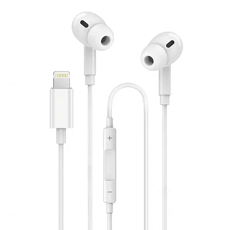 Ακουστικά Handsfree Jellico X12 Lightning (Άσπρο)