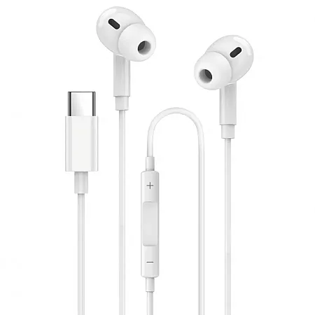 Ακουστικά Handsfree Jellico X12 Type-C (Άσπρο)