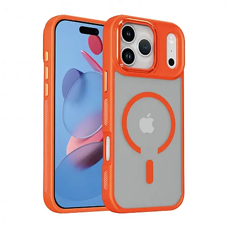 Θήκη για iPhone 17 Pro Color Magsafe (Πορτοκαλί)