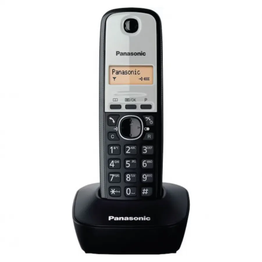 Ασύρματο Τηλέφωνο Panasonic KX-TG1611 Ασημί