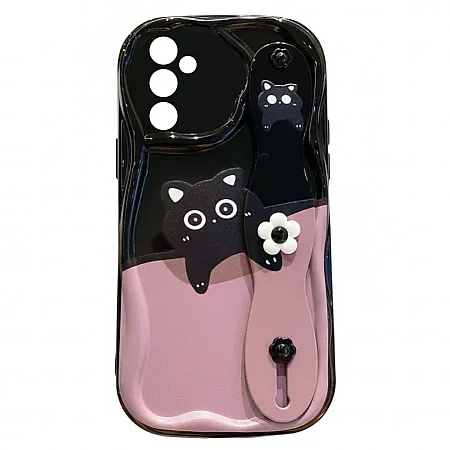 Θήκη για Samsung A17  Kitty Soft TPU με Strap Holder