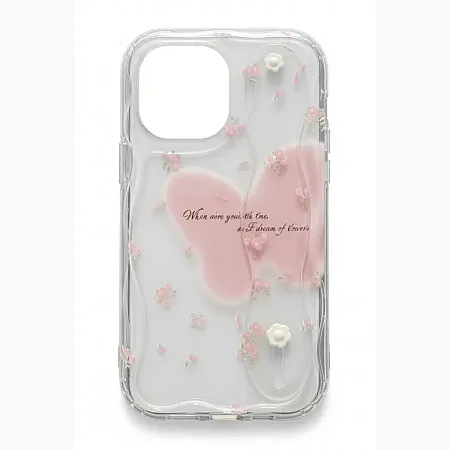 Θήκη για Xiaomi Redmi Note 15  Butterfly Soft TPU με Strap Holder