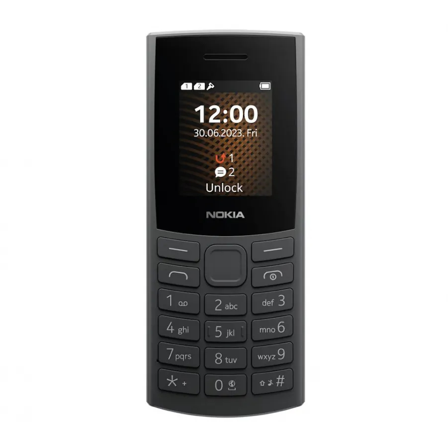 Nokia 105 4G (2024) Charcoal