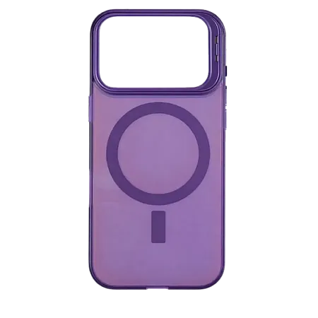 Θήκη για Iphone 17 Pro Max  Gradient Magsafe με Stash Stand & Camera Lens (Μωβ)