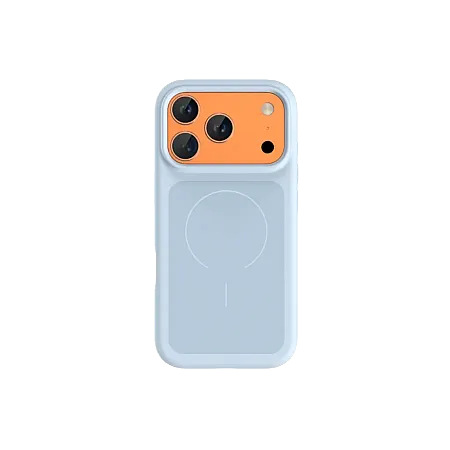 Θήκη Liquid Silicone Magsafe Shockproof για iPhone 17 Pro (Γαλάζιο)