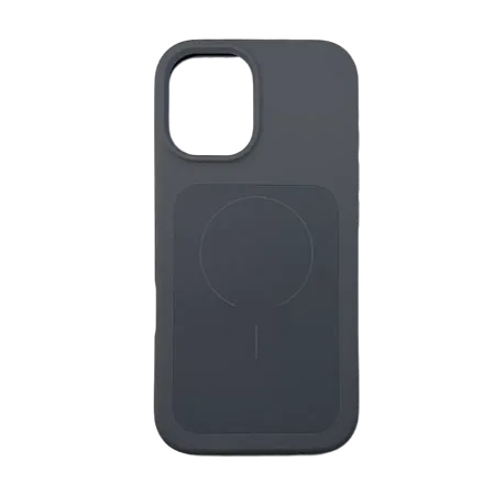 Θήκη Liquid Silicone Magsafe Shockproof για iPhone 17 (Μαύρο)