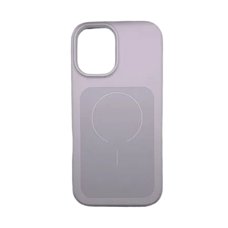 Θήκη Liquid Silicone Magsafe Shockproof για iPhone 17 (Μωβ)