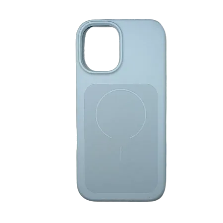 Θήκη Liquid Silicone Magsafe Shockproof για iPhone 17 (Γαλάζιο)