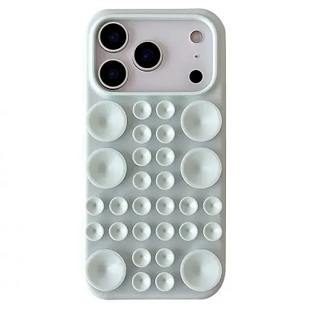 Θήκη 3D με βεντούζα για iPhone 17 Pro Max (Μέντα)