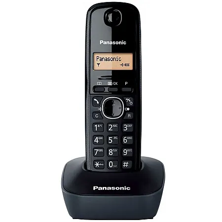 Ασύρματο Τηλέφωνο Panasonic KX-TG1611 Μαύρο