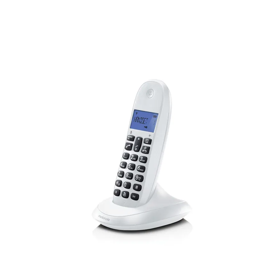 Ασύρματο Τηλέφωνο Motorola C1001CB (λευκό)